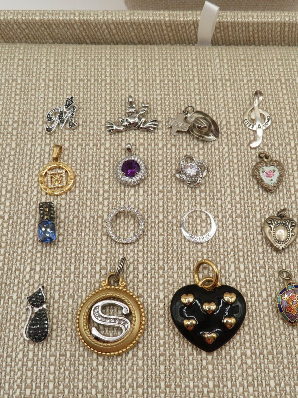 Vintage to Modern Lot of 20 Pendants and Charms